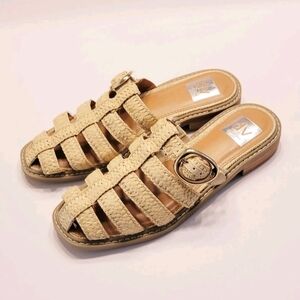 Dolce Vita Tan Woven Sandals